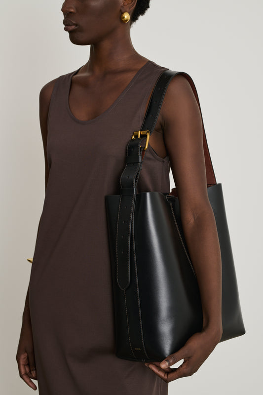 Delia Dress - Brown - Cotton - Women