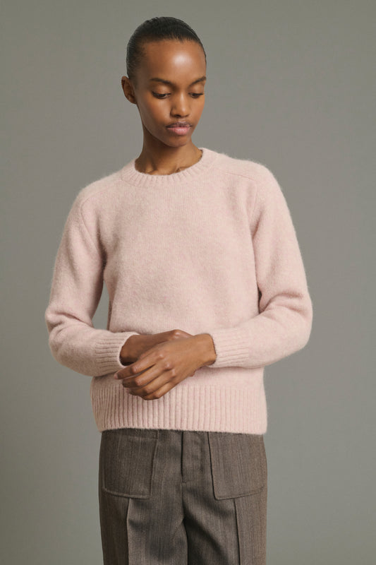 Envie pullover - Pale Pink - Wool - Women