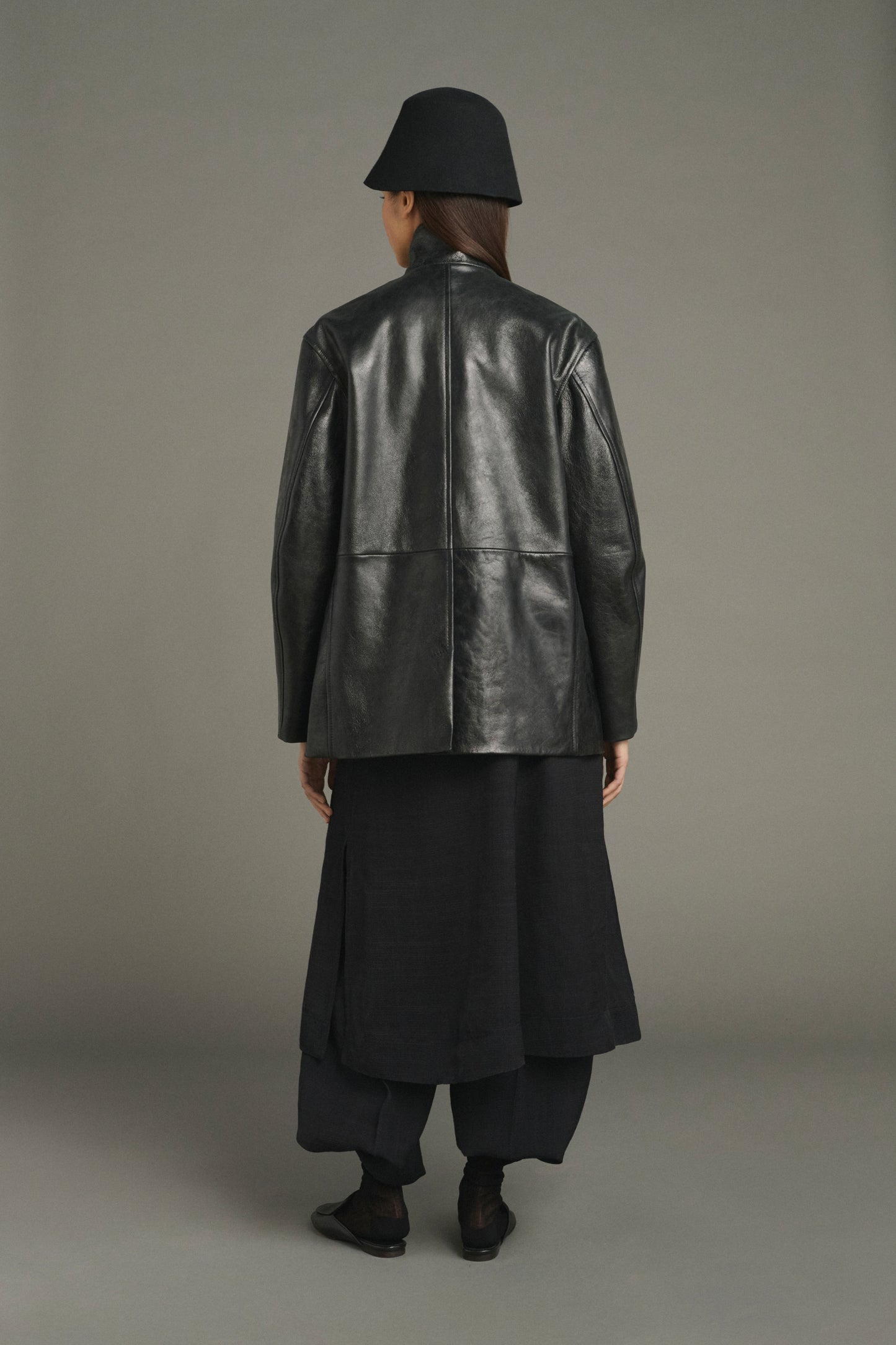 Luciano jacket - Black - Leather - Women