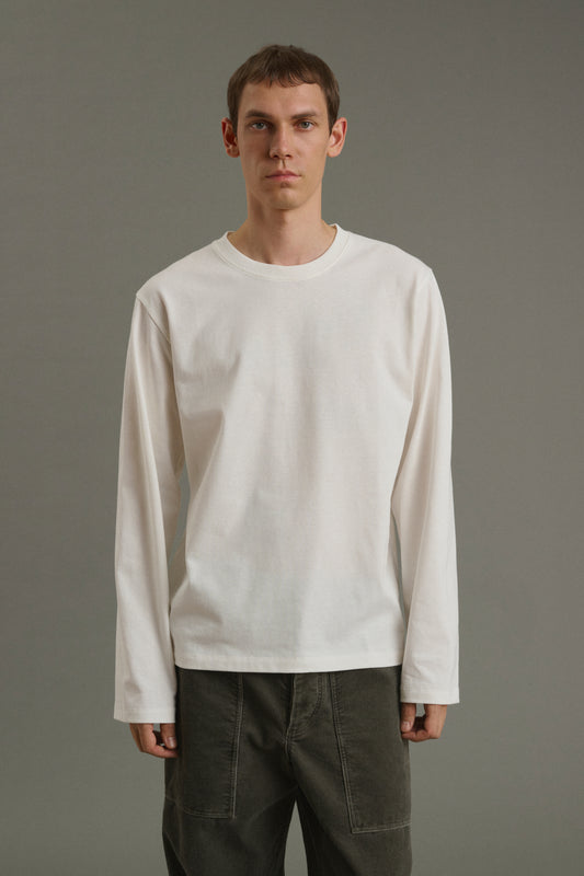 T-Shirt Thomas - Ecru - Cotton - Men