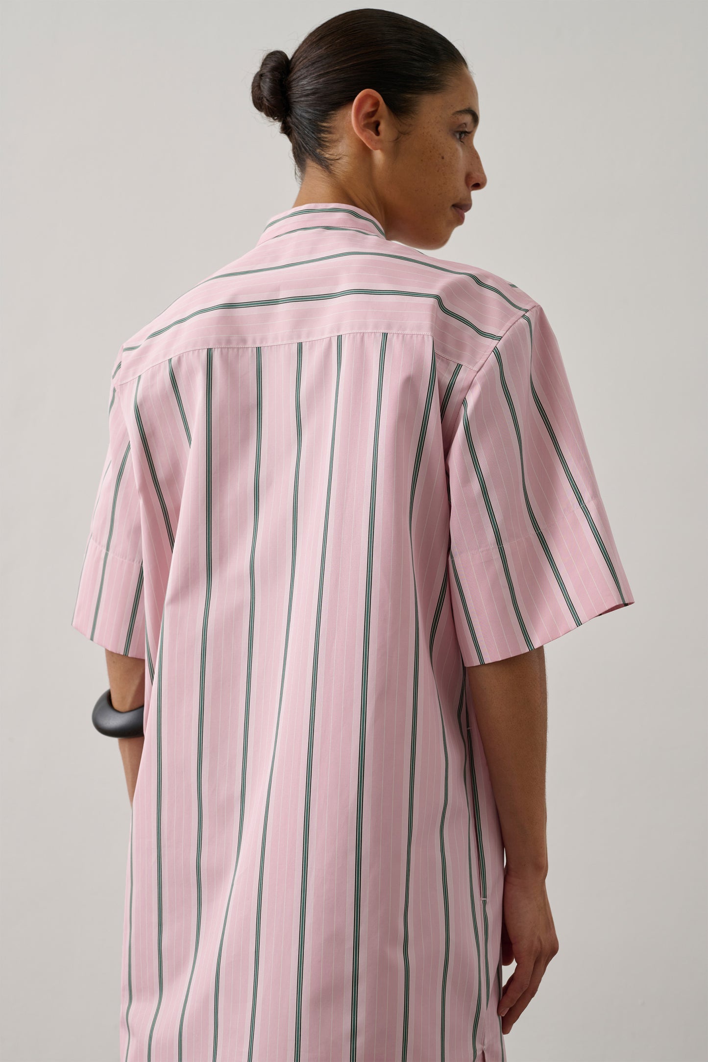 Ilya dress - Rose/Grey - Cotton - Women