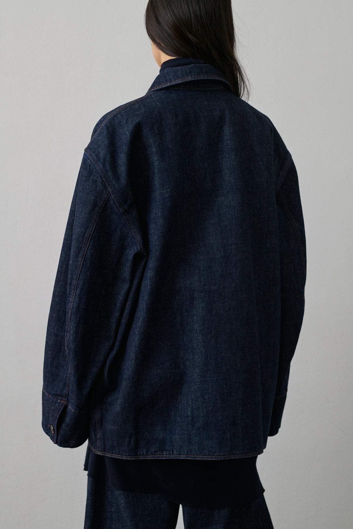 Veste Domingo - Bleu Brut - Coton - Femme vue 2