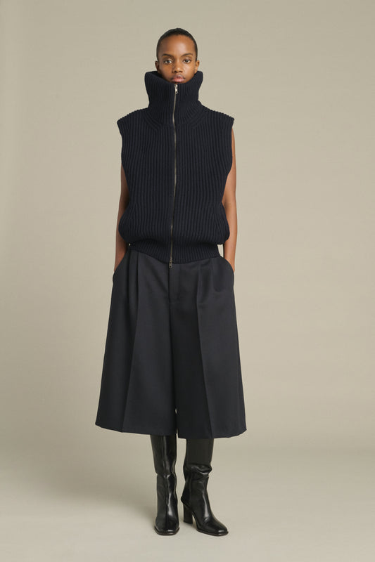 Kristen Jacket - Navy - Merino Wool - Women