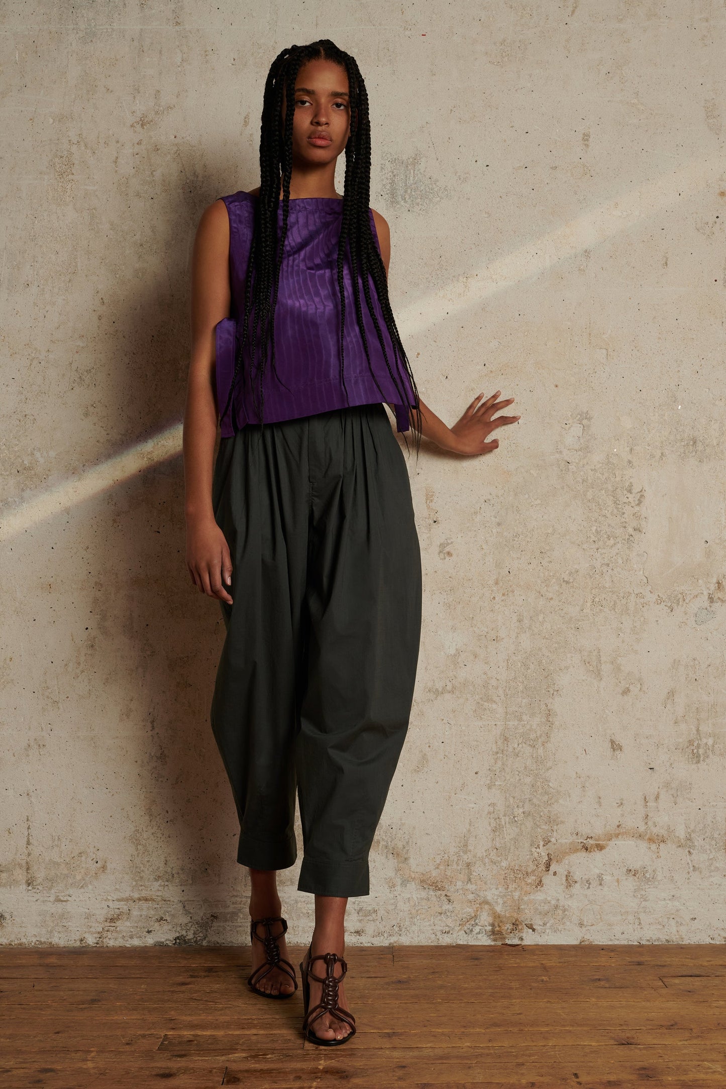 TANYA OFF-WHITE SANDALS