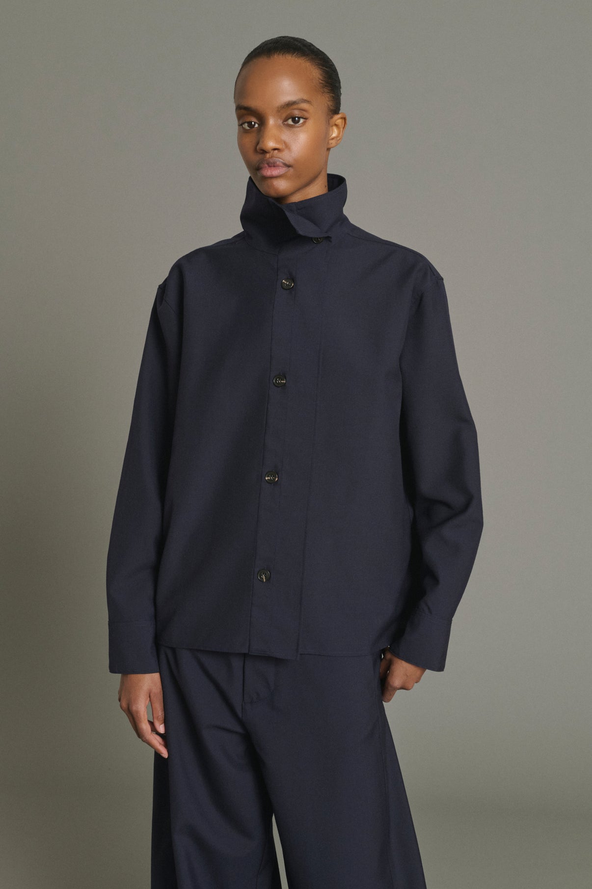 Jaelle Shirt - Midnight Blue - Women vue 1