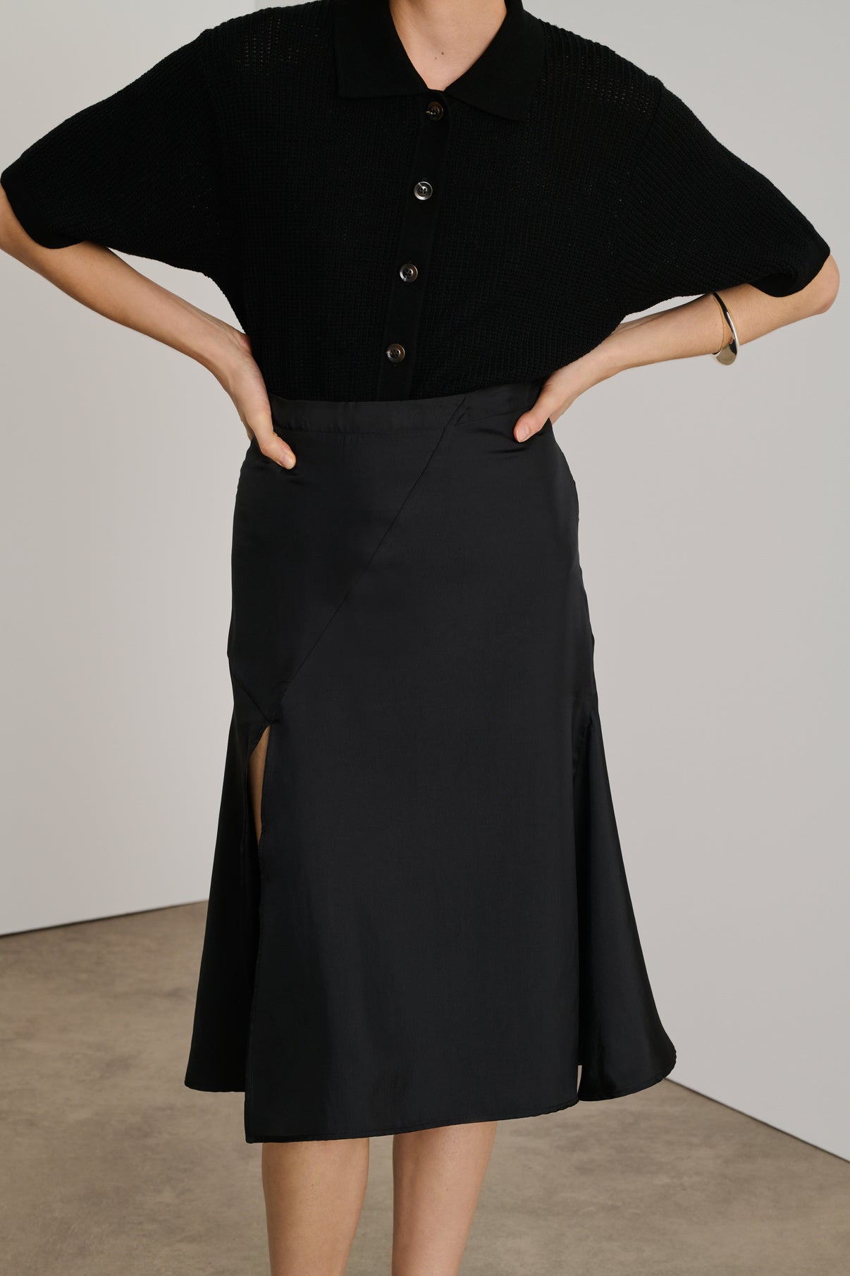 Jupe Danemark - Noir - Femme vue 3