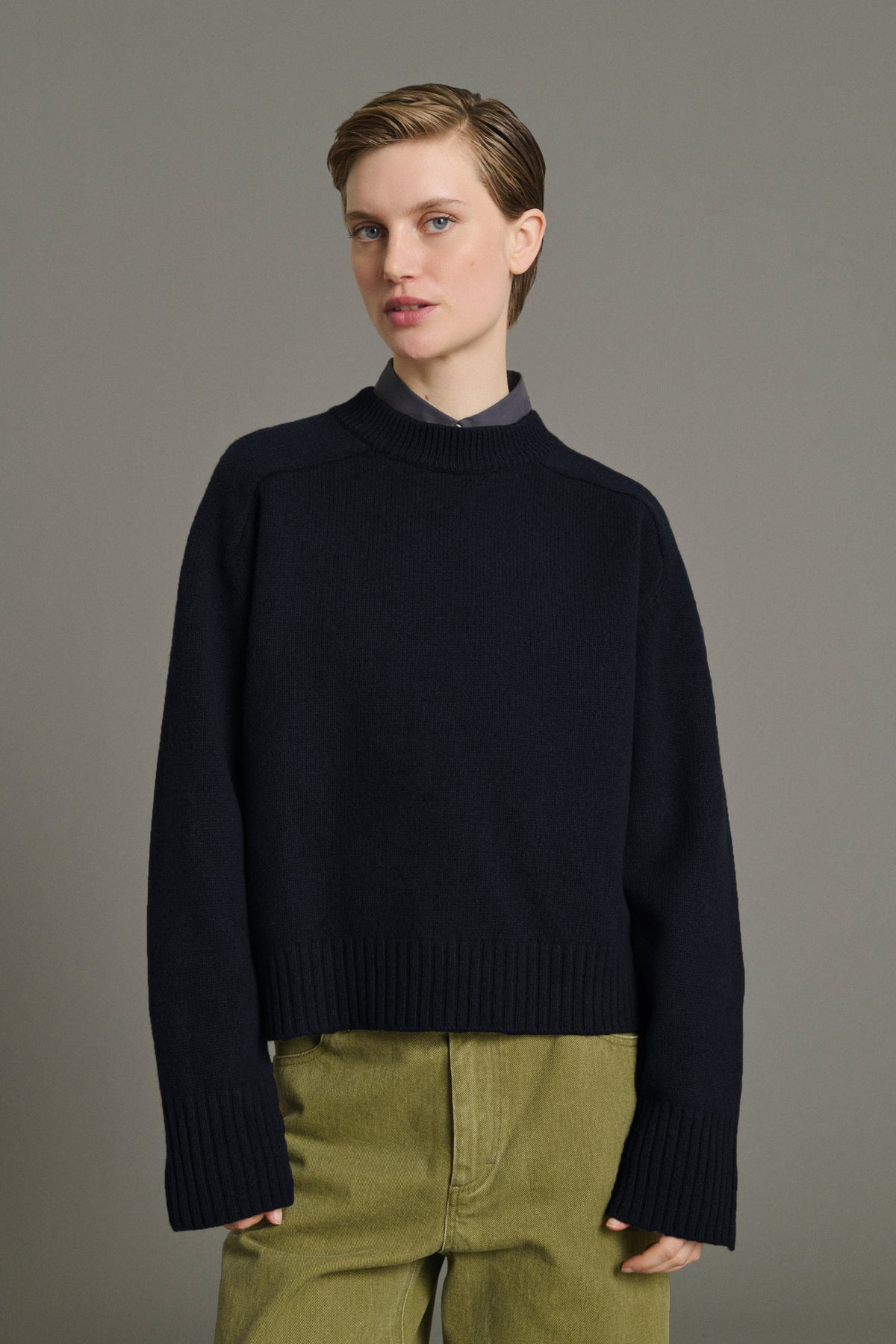WILL NAVY PULLOVER