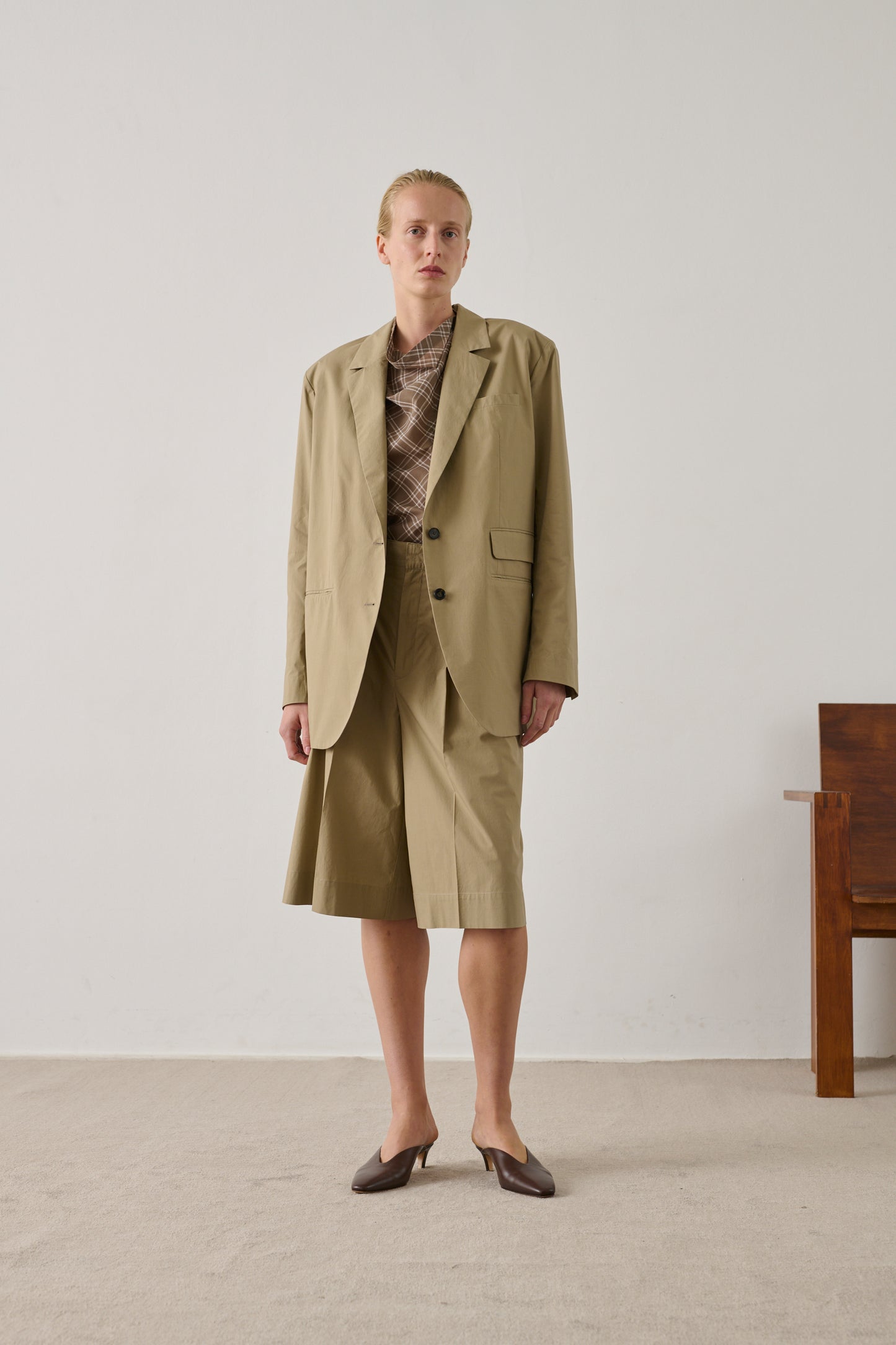 Imogen bermuda shorts - Sand - Cotton - Women