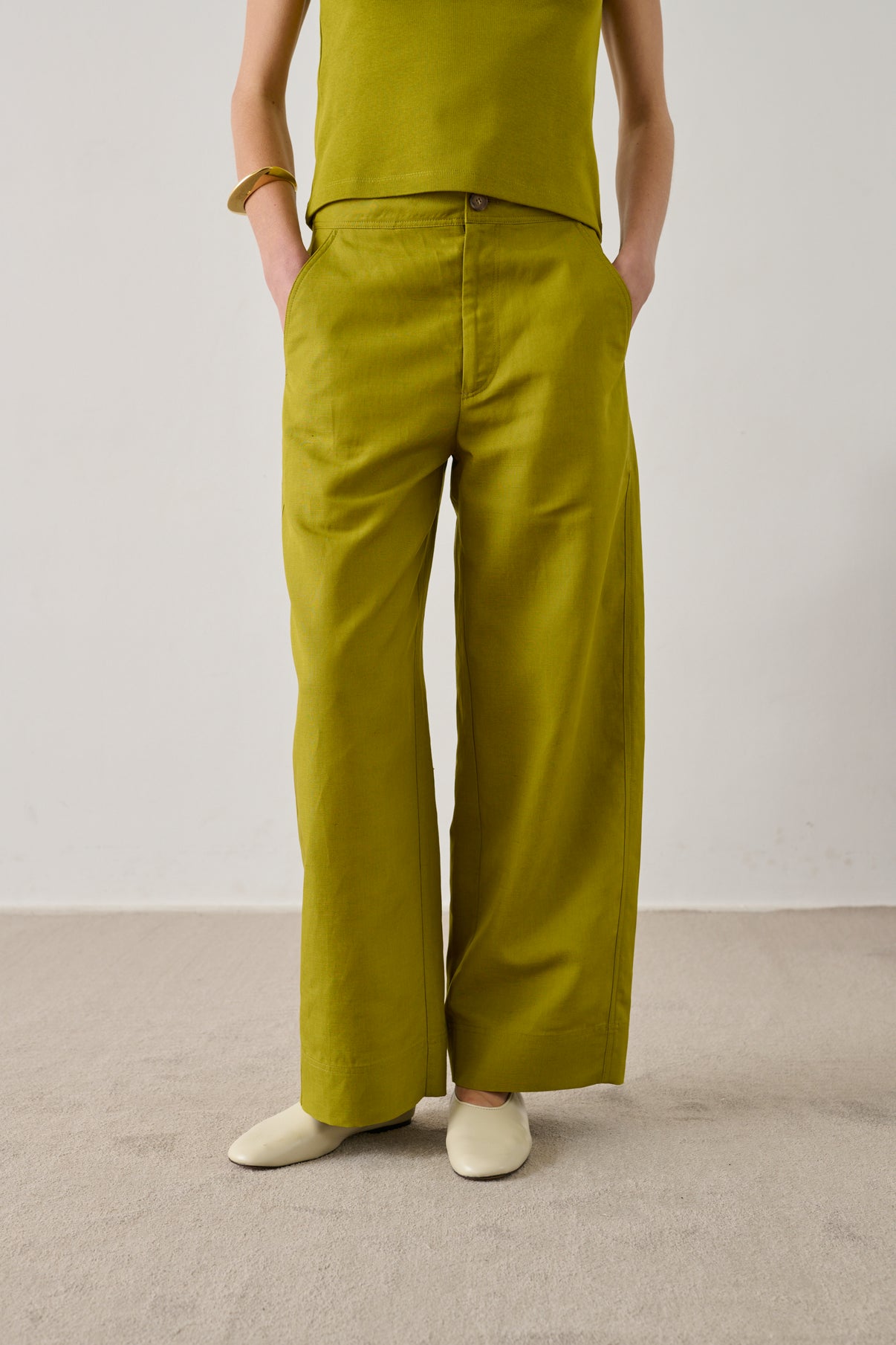 Pantalon Dario - Absinthe - Femme vue 3