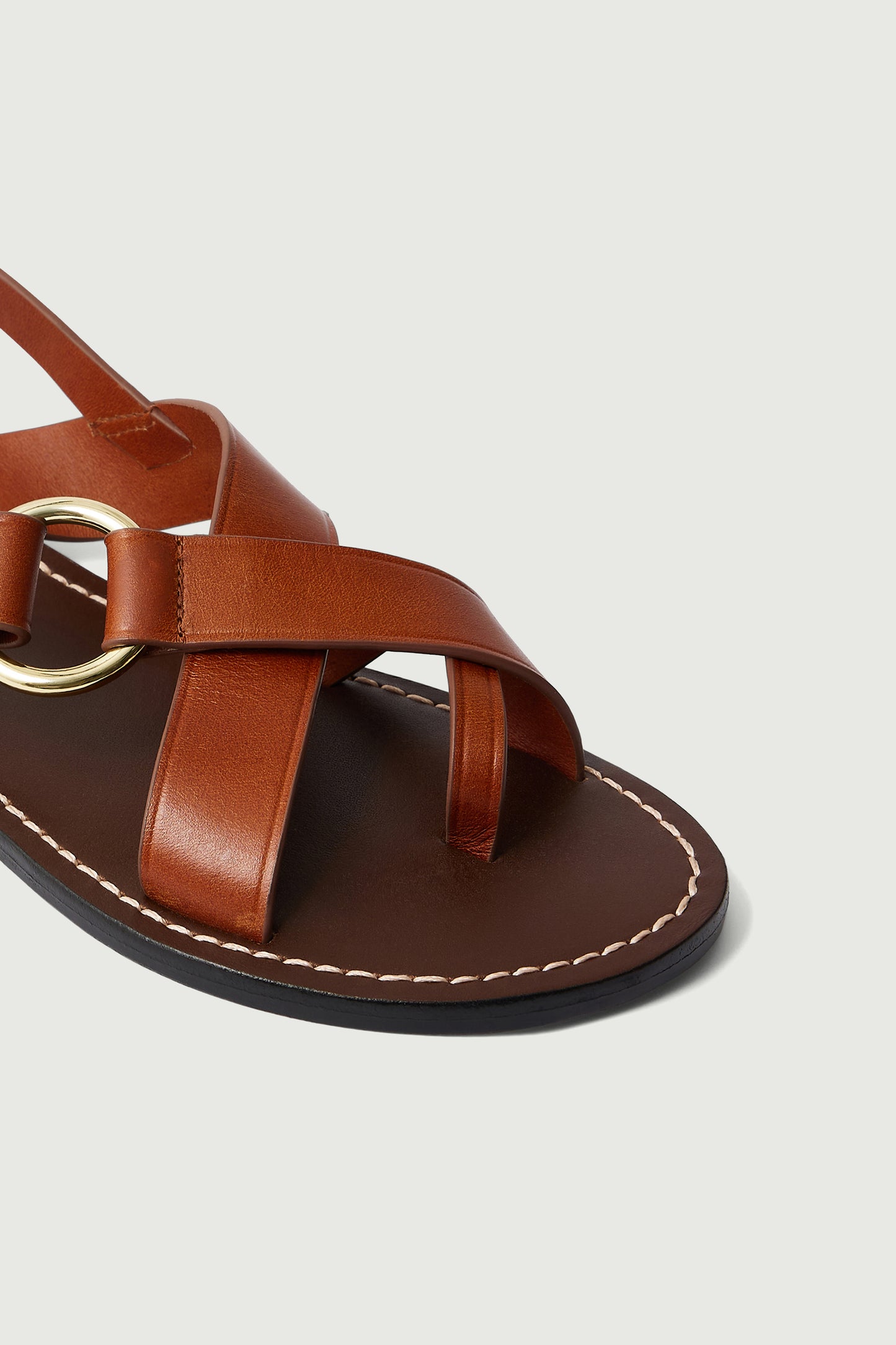 FLORENCE BROWN SANDALS