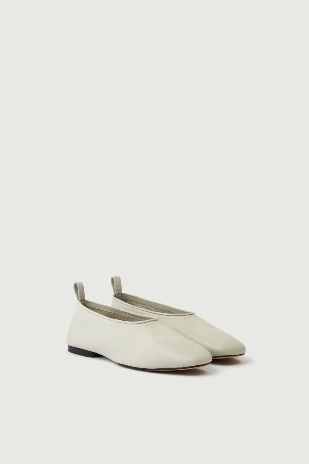 Bala Ballet Flats - Light Grey - Leather - Women