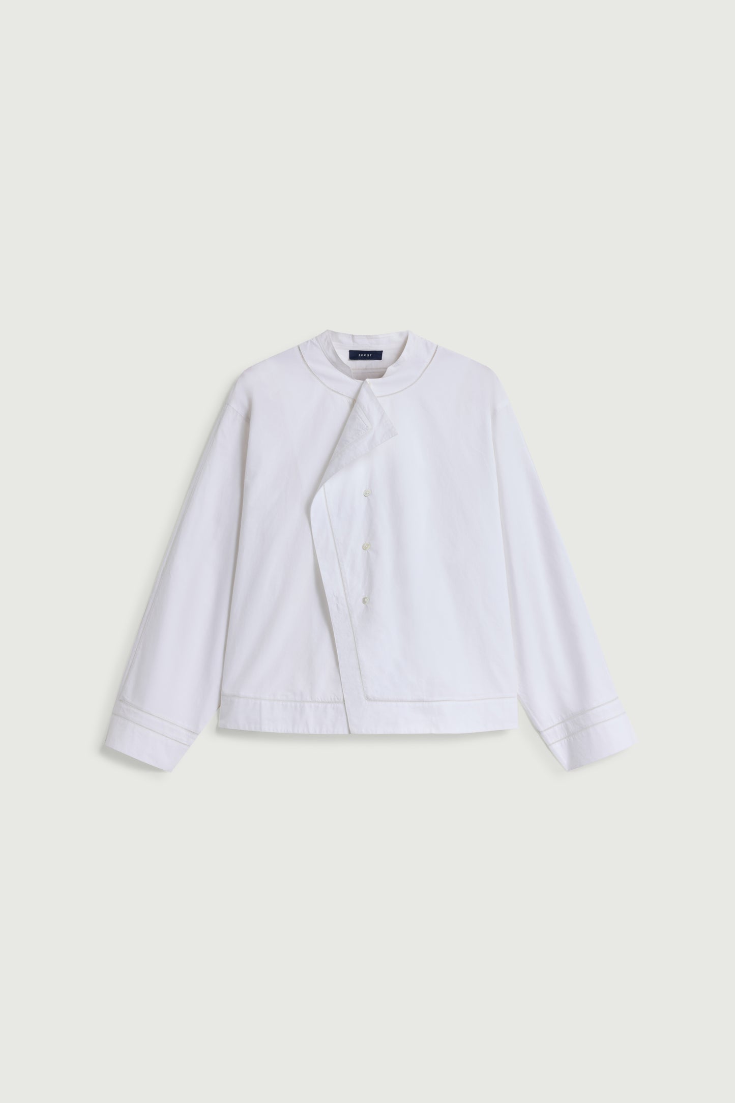 Lorraine Blouse - White - Cotton - Women