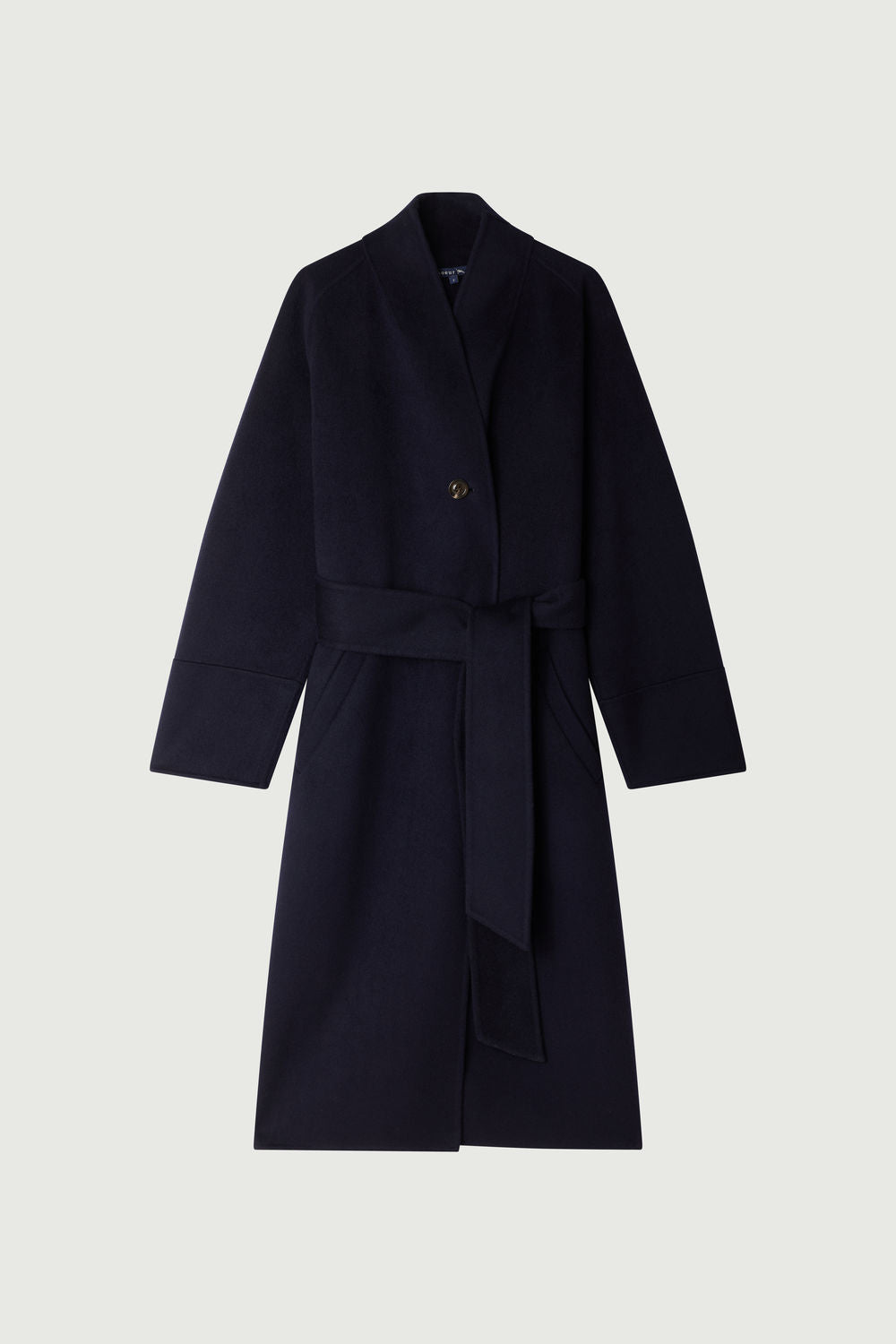 Manteau Cesar - Dark Navy - Laine - Femme vue 6