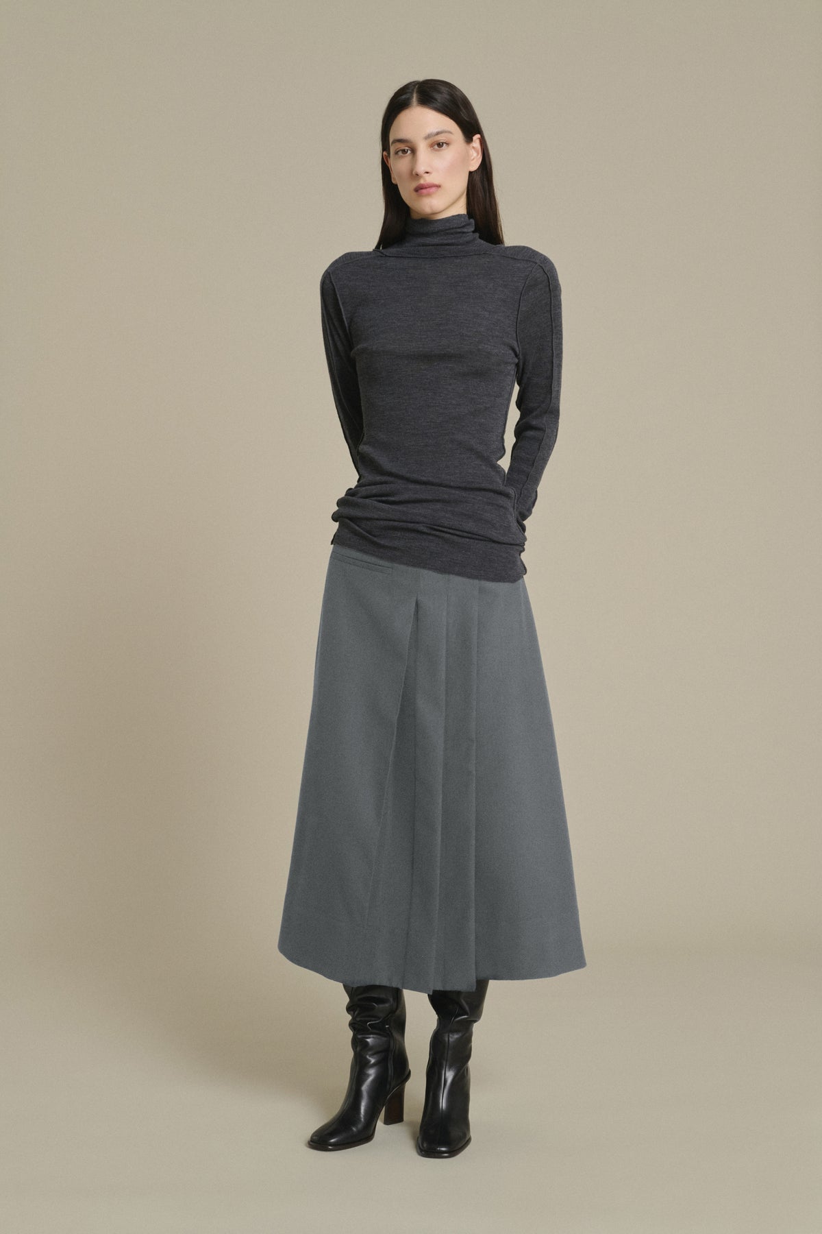 Varna skirt - Mottled Grey - Women
