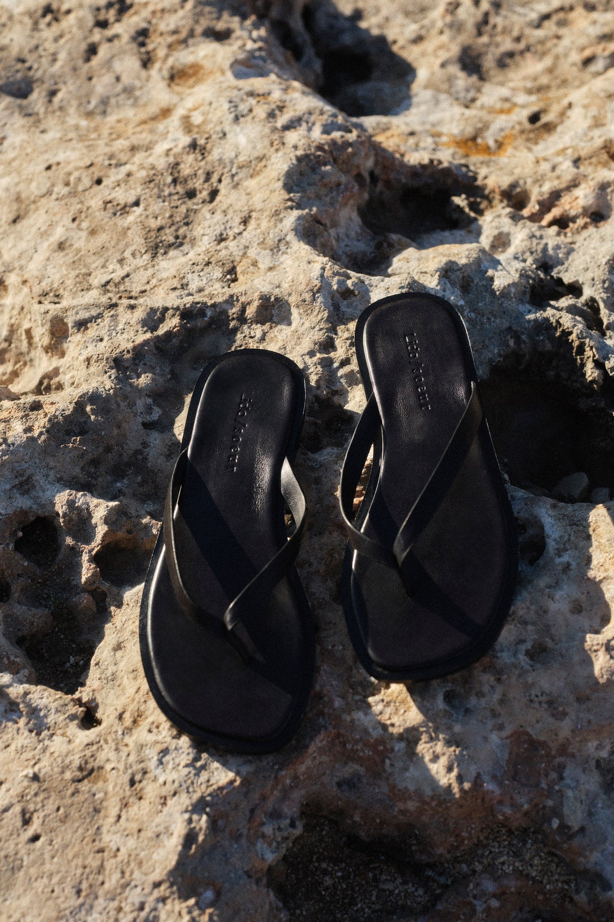Sandales Sandali - Chocolat - Cuir - Femme vue 3